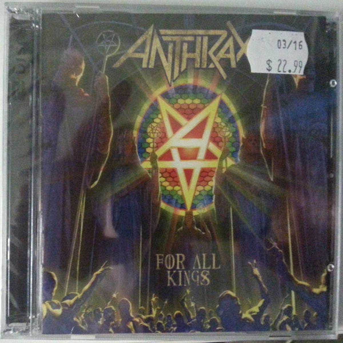 ANTHRAX – FOR ALL KINGS : LIMITED EDITION (2CD) – CD