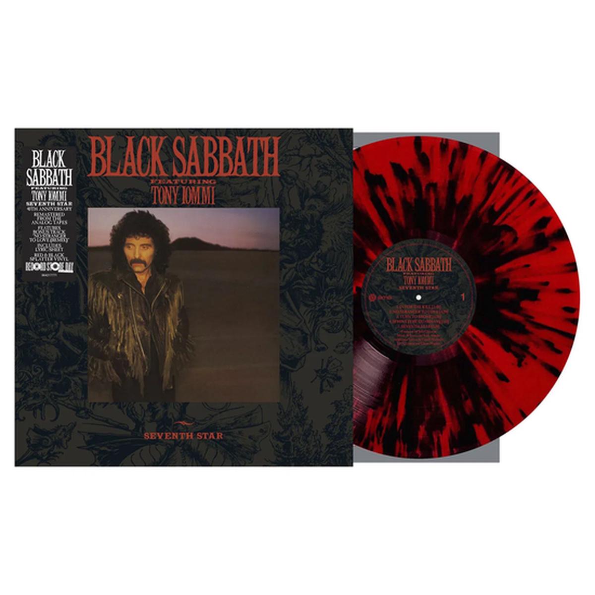 BLACK SABBATH – SEVENTH STAR: RED/ BLACK VINYL – LP