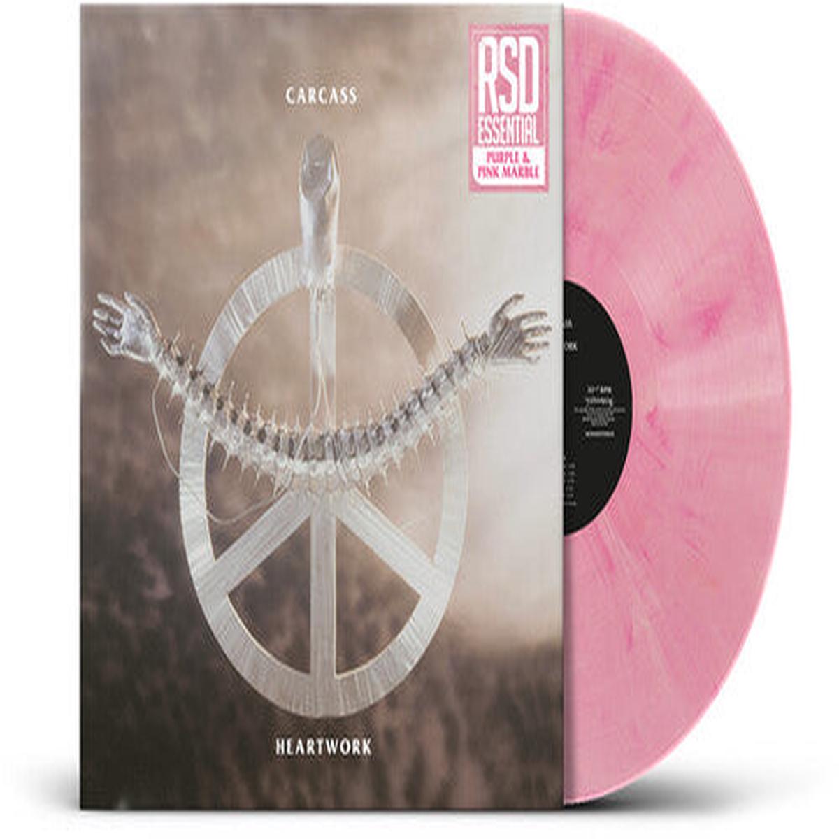 CARCASS – HEARTWORK: PURPLE & PINK MARBLE – LP