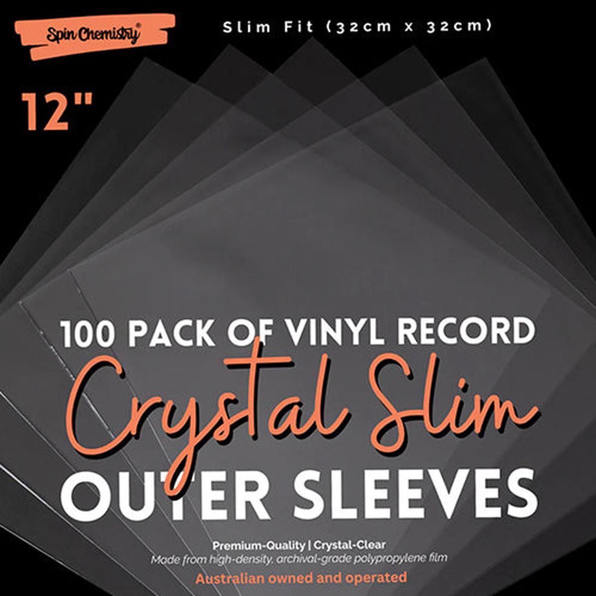 LP RECORD OUTER SLEEVE – SPIN CHEMISTRY CRYSTAL SLIM OUTER SLEEVE – ACC
