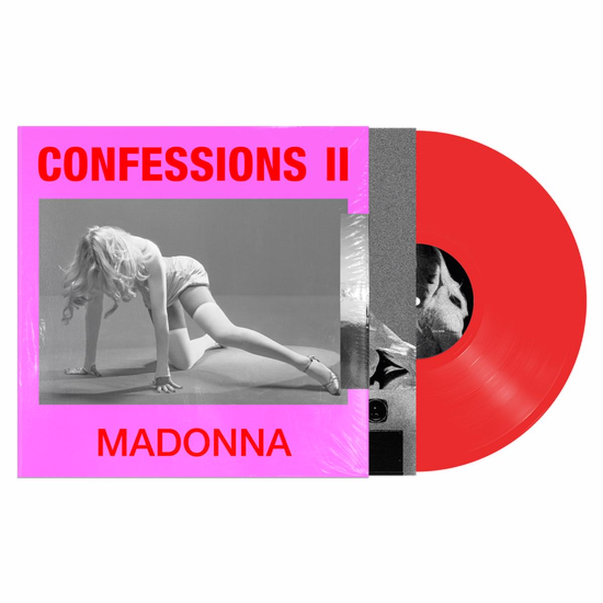 MADONNA – CONFESSIONS II : RED VINYL – LP