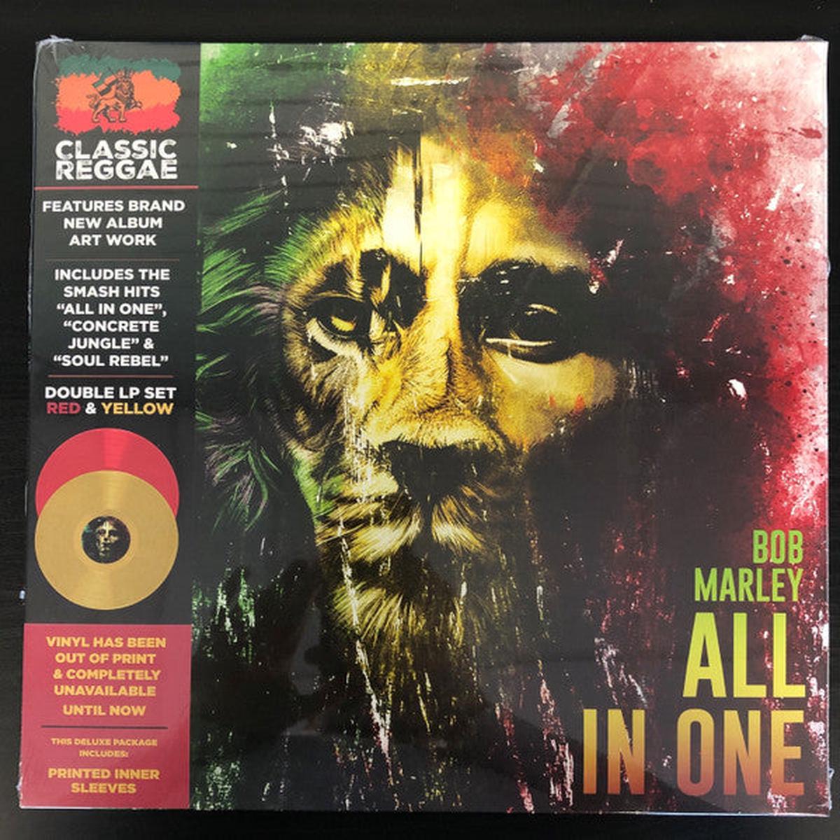 MARLEY, BOB – ALL IN ONE: RED/YELLOW VINYL (2LP) – LP
