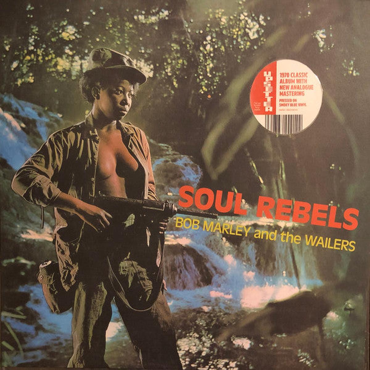 MARLEY, BOB & THE WAILERS – SOUL REBELS : SMOKY BLUE VINYL – LP