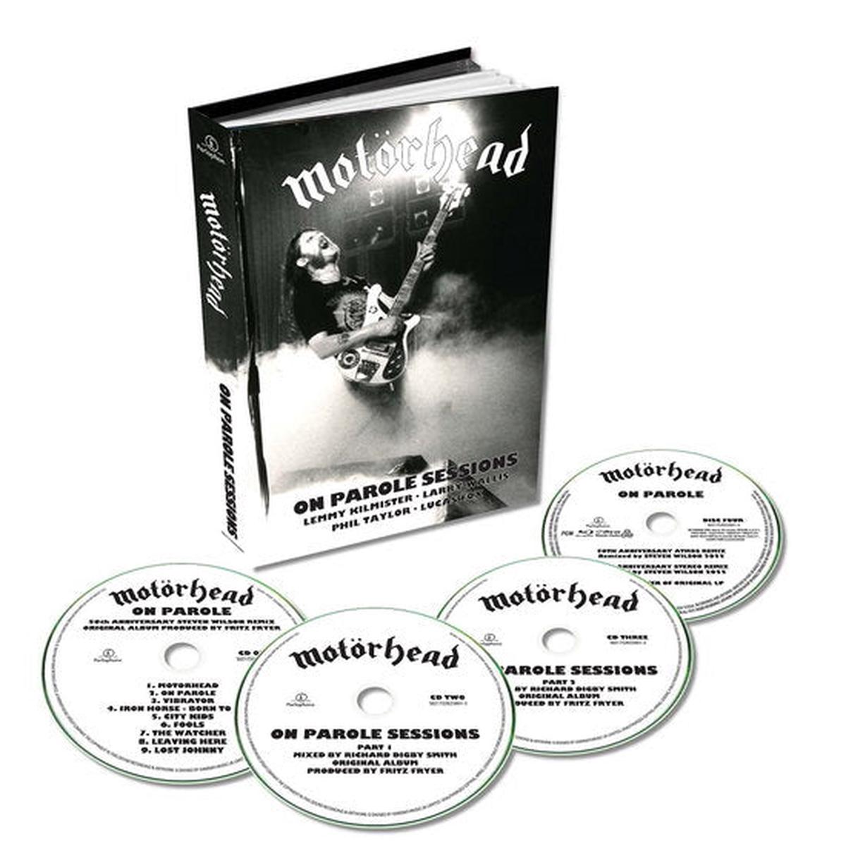 MOTORHEAD – ON PAROLE SESSIONS : 3CD + BLU-RAY – CD