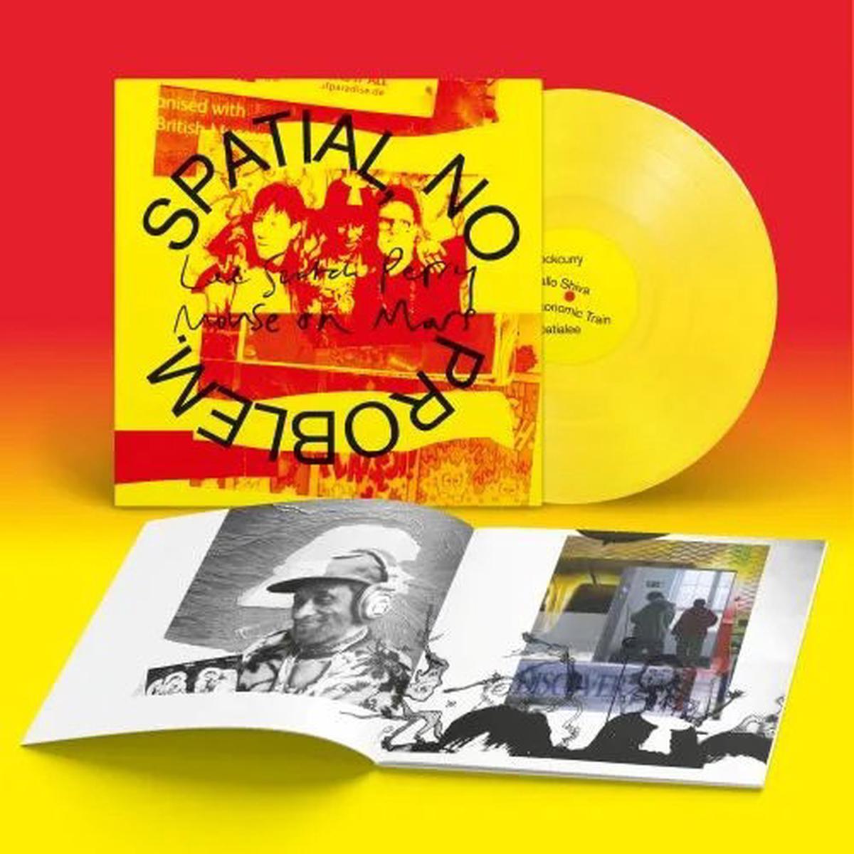PERRY, LEE SCRATCH / MOUSE ON MARS – SPATIAL NO PROBLEM : YELLOW VINYL – LP