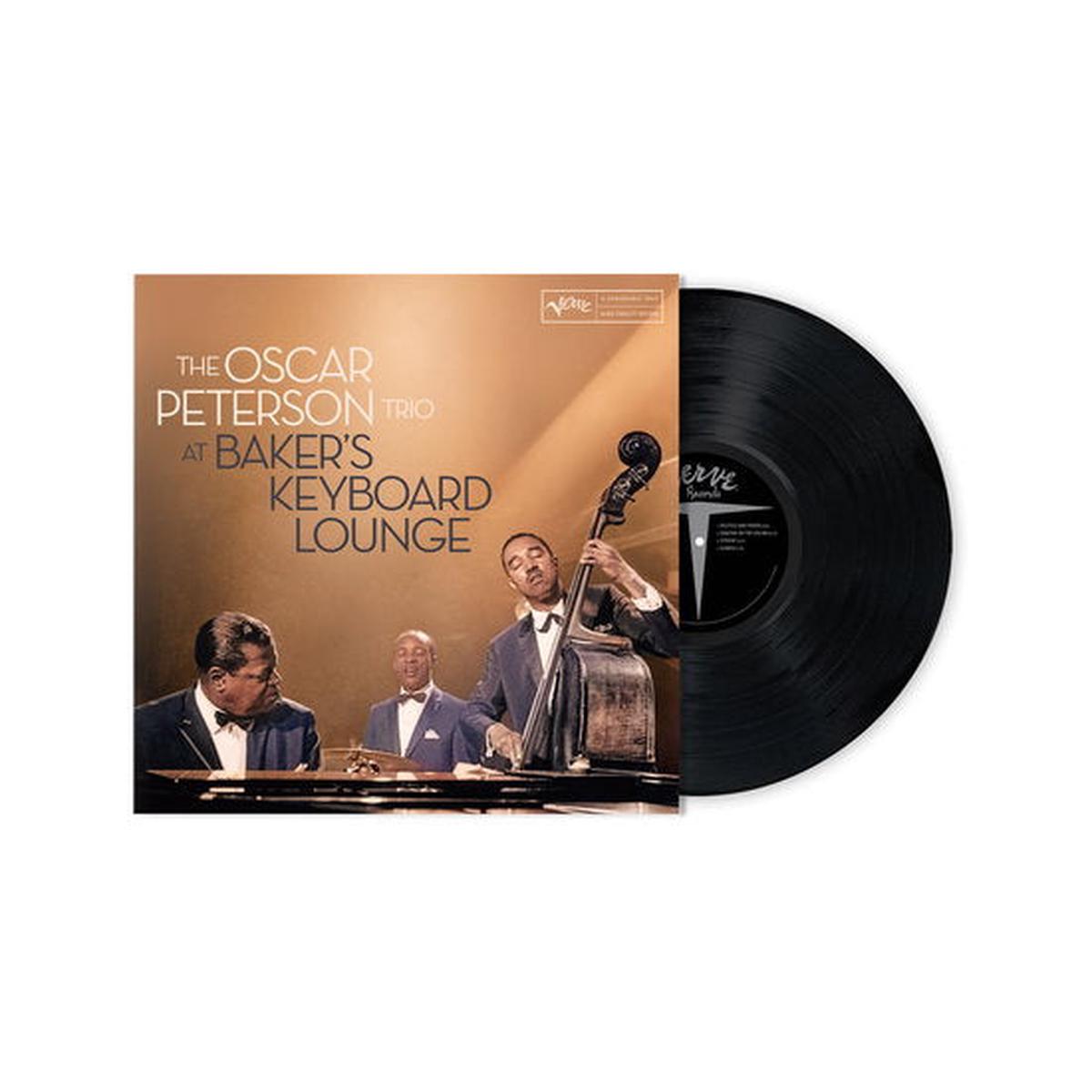 PETERSON, OSCAR TRIO – AT BAKER’S KEYBOARD LOUNGE – LP
