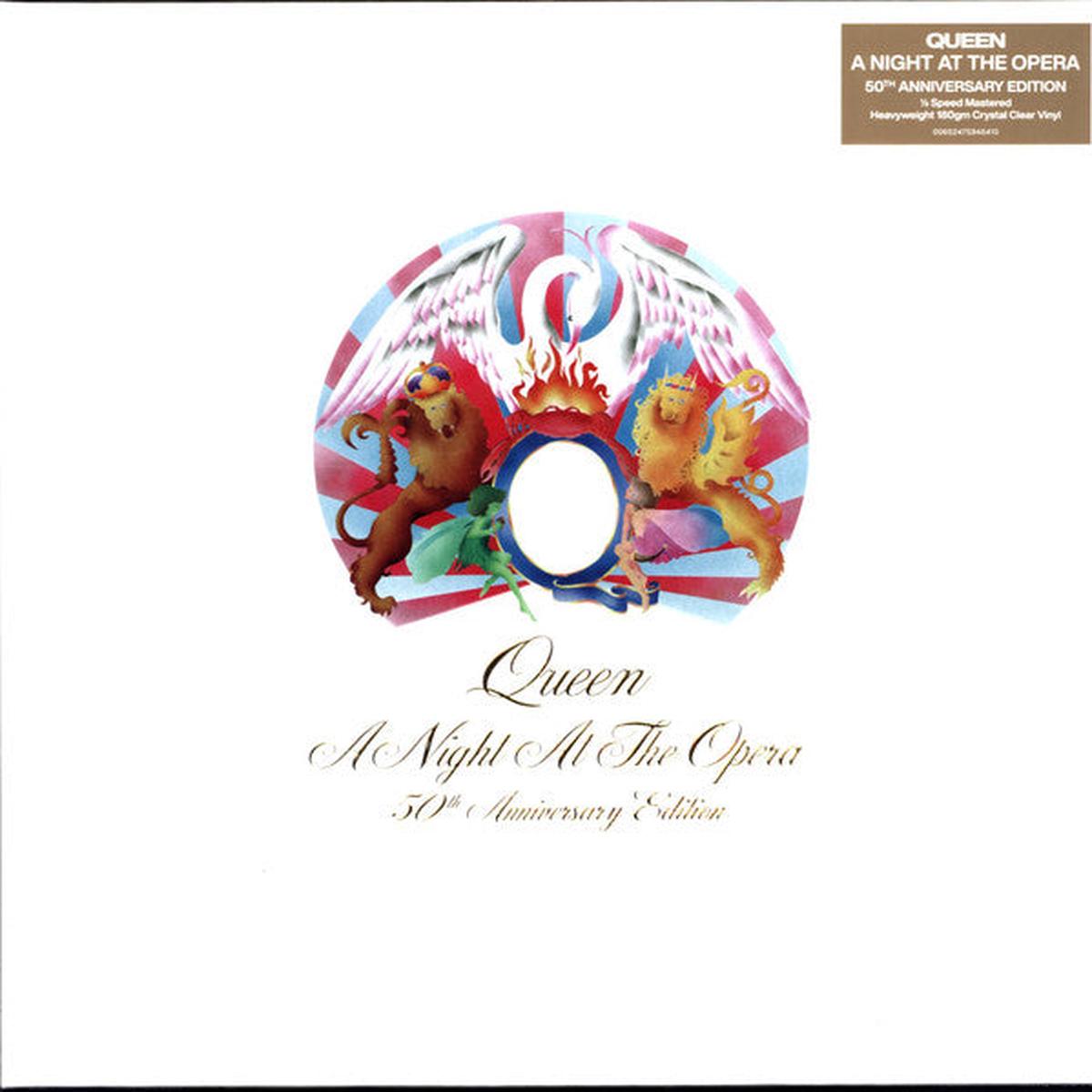QUEEN – NIGHT AT THE OPERA : CLEAR 180-GRAM – LP
