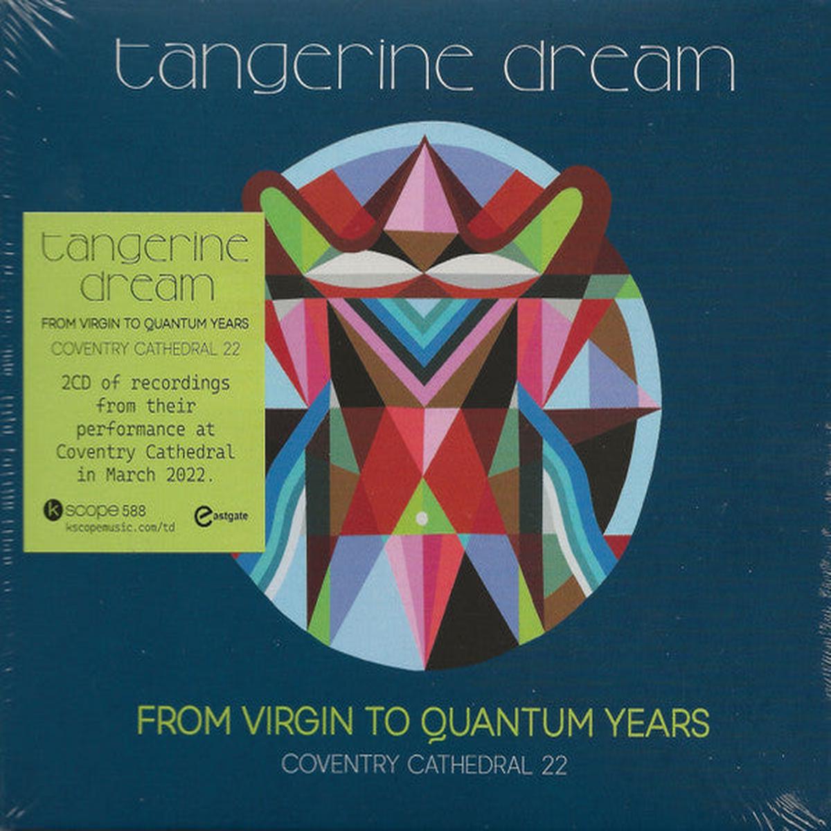 TANGERINE DREAM – FROM VIRGIN TO QUANTUM YEARS : 2CD SET – CD