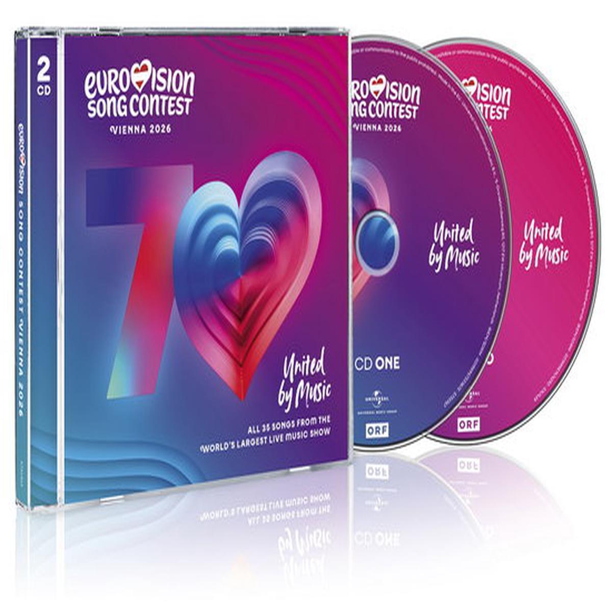 VARIOUS – EUROVISION SONG CONTEST : VIENNA 2026 – CD