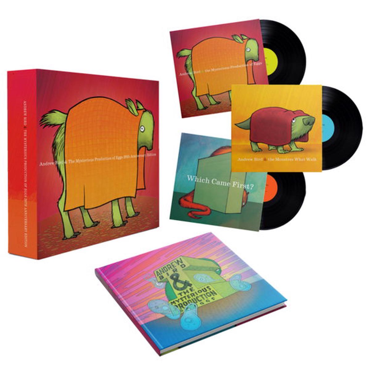 BIRD, ANDREW – MYSTERIOUS PRODUCTION OF EGGS: 3LP DELUX – LP