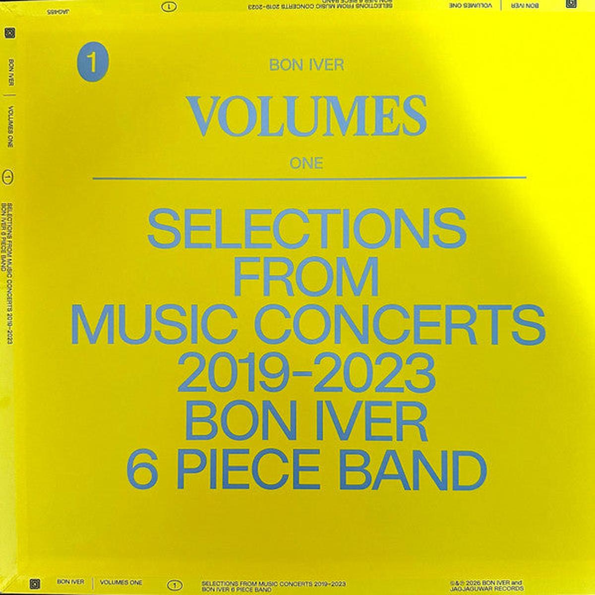 BON IVER – VOLUMES: ONE – LP
