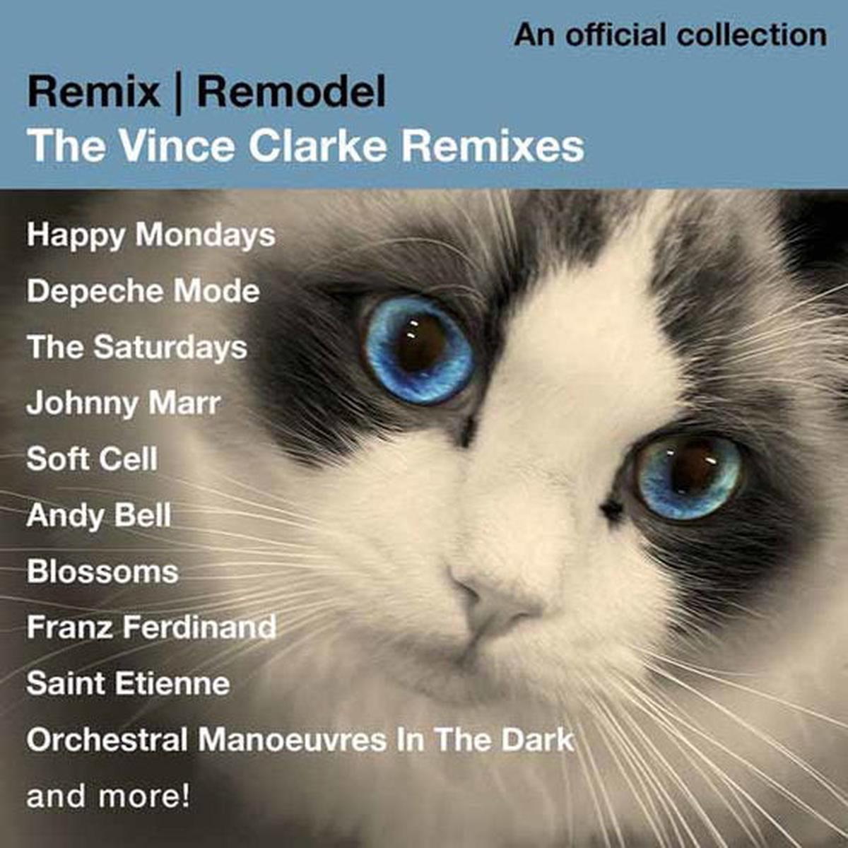 CLARKE, VINCE / VARIOUS – REMIX/REMODEL – VINCE CLARKE REMIXES:2CD – CD