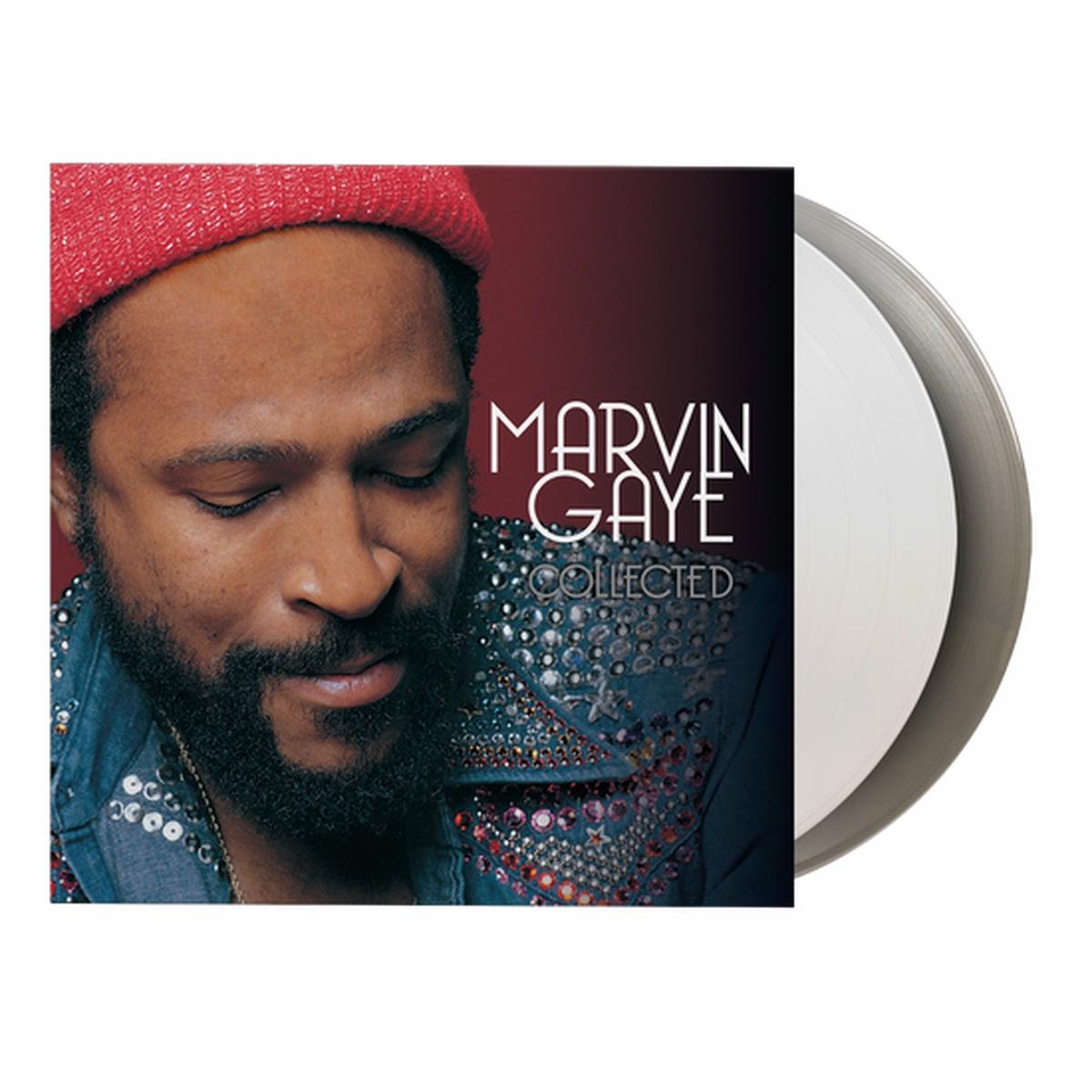 GAYE, MARVIN – COLLECTED : WHITE & SILVER 2LP SET – LP