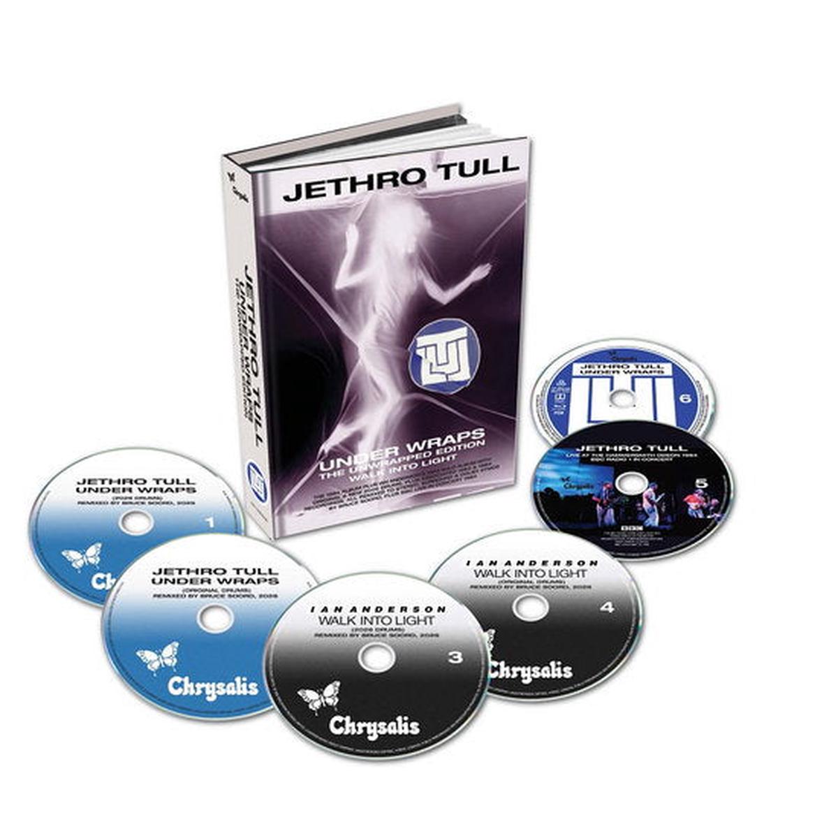 JETHRO TULL – UNDER WRAPS : 5CD + BLU-RAY SET – CD