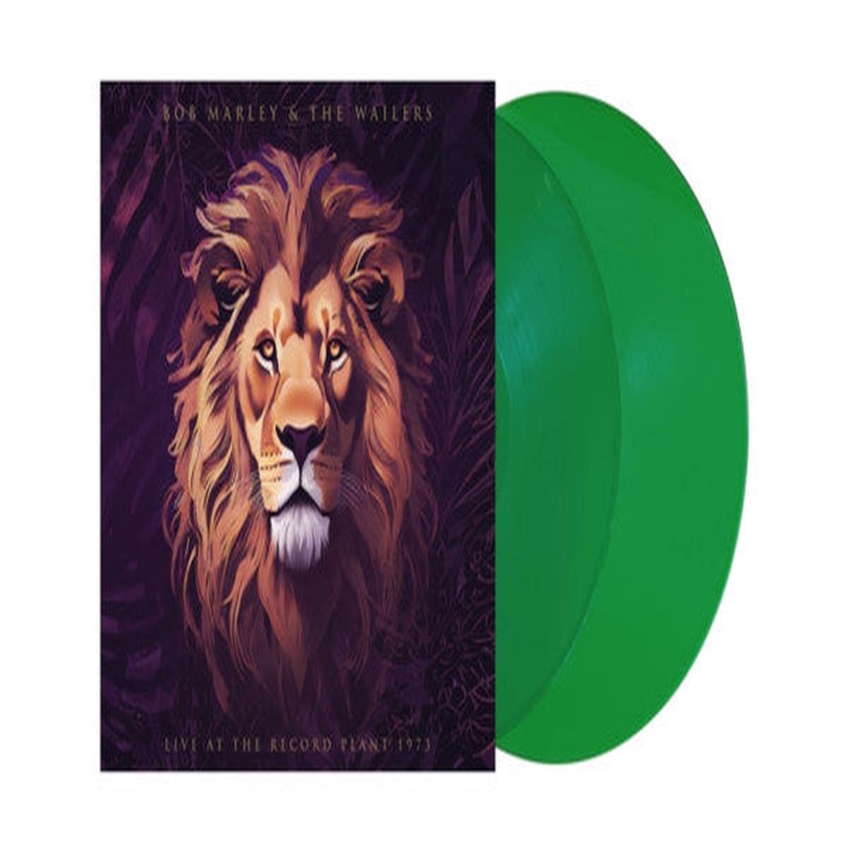 MARLEY, BOB & THE WAILERS – LIVE AT THE RECORD PLANT 1973: GREEN 2LP – LP