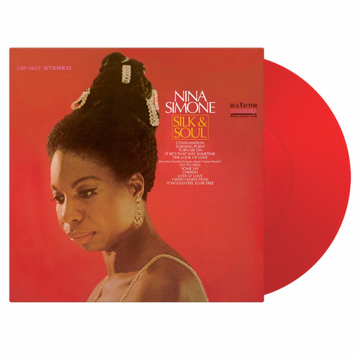 SIMONE, NINA – SILK & SOUL : TRANSLUCENT RED VINYL – LP