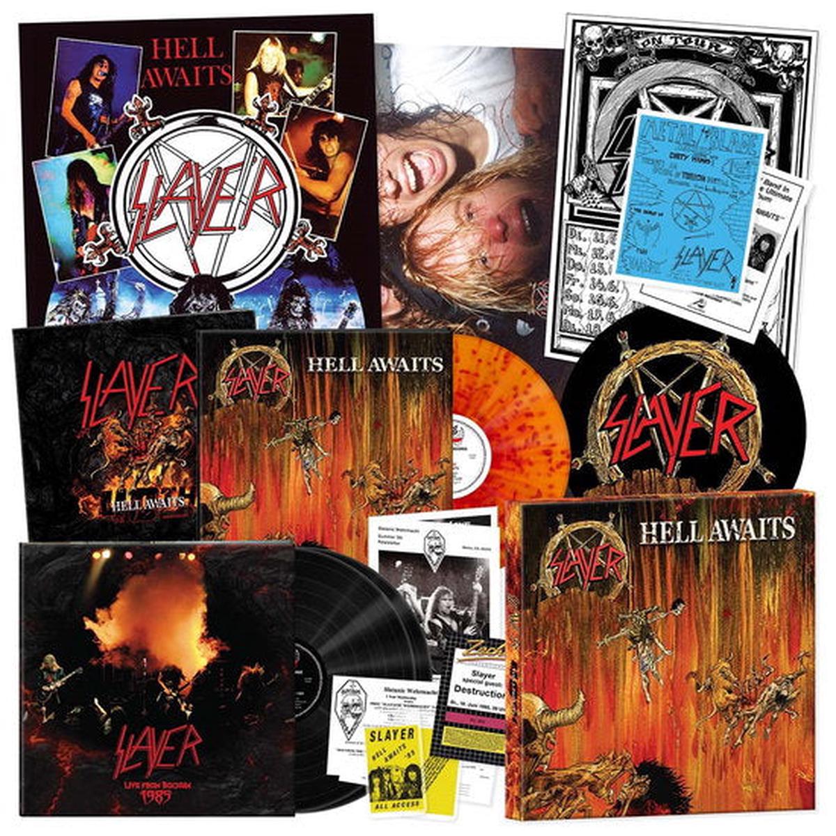 SLAYER – HELL AWAITS: 40TH ANNIVERSARY…(3LP) – LP