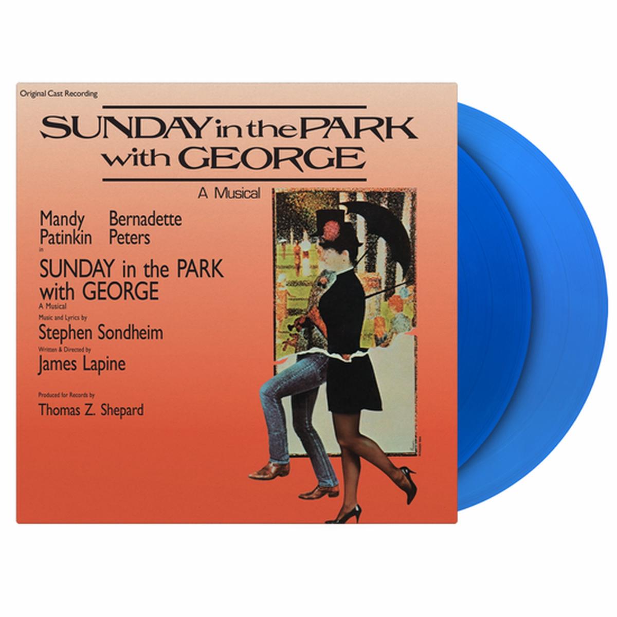 SUNDAY IN THE PARK WITH GEORGE – ORIGINAL BROADWAY CAST : BLUE 2LP SET – LP