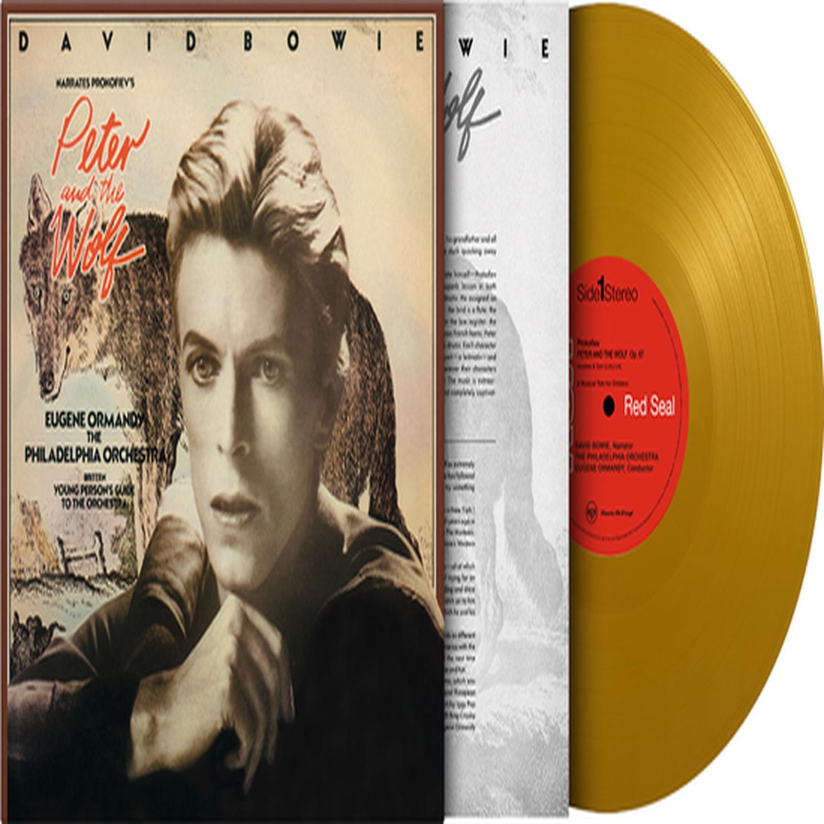 BOWIE, DAVID – PETER & THE WOLF : YELLOW 180-GRAM VINYL – LP