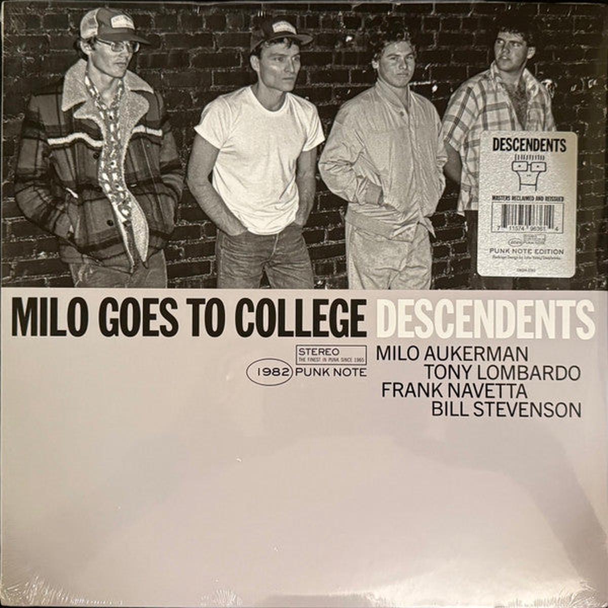 DESCENDENTS – MILO GOES TO COLLEGE : PUNK NOTE EDITION – LP