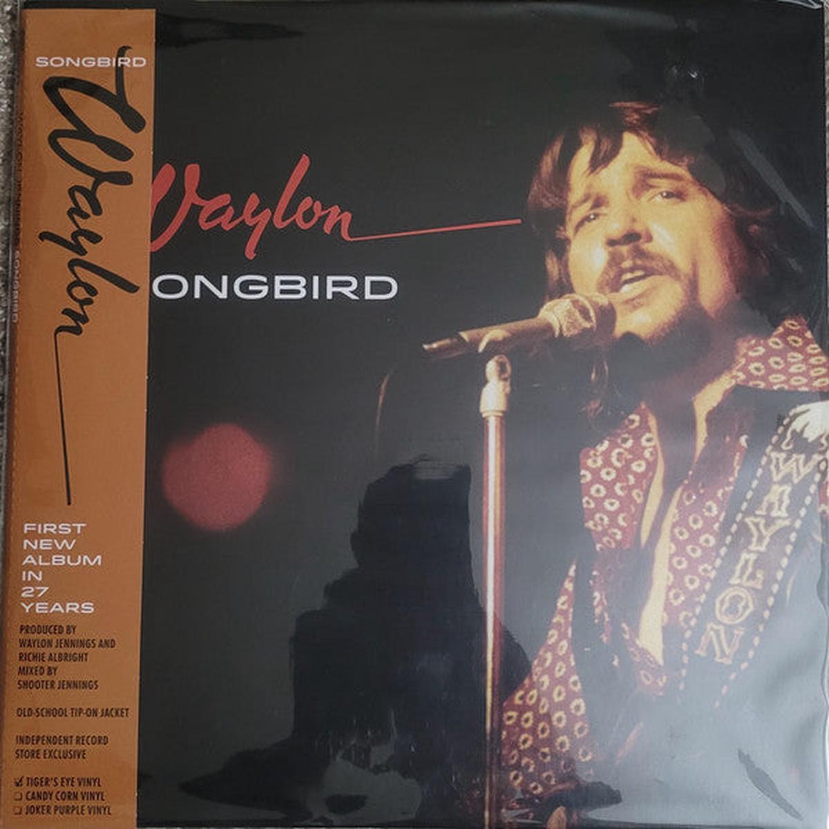 JENNINGS, WAYLON – SONGBIRD : TIGERS EYE VINYL – LP