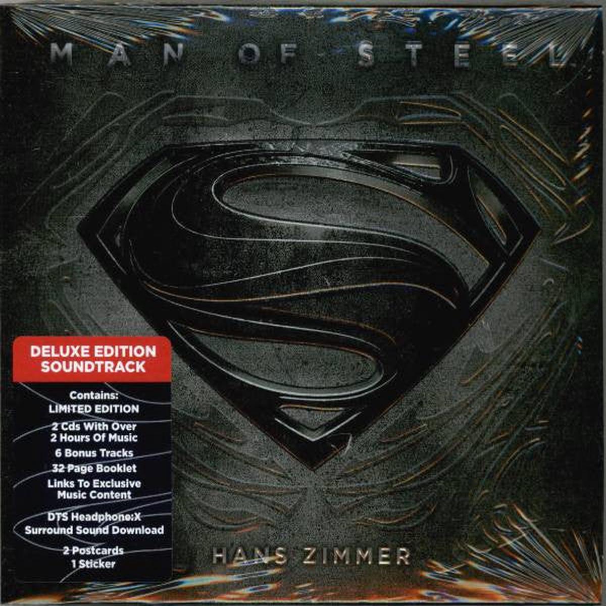 MAN OF STEEL – SOUNDTRACK : DELUXE 2CD EDITION – CD