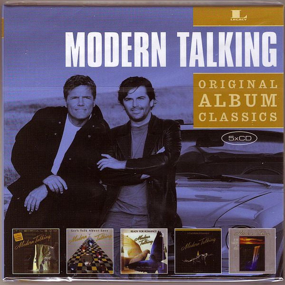 MODERN TALKING – ORIGINAL ALBUM CLASSICS : 5CD SET – CD