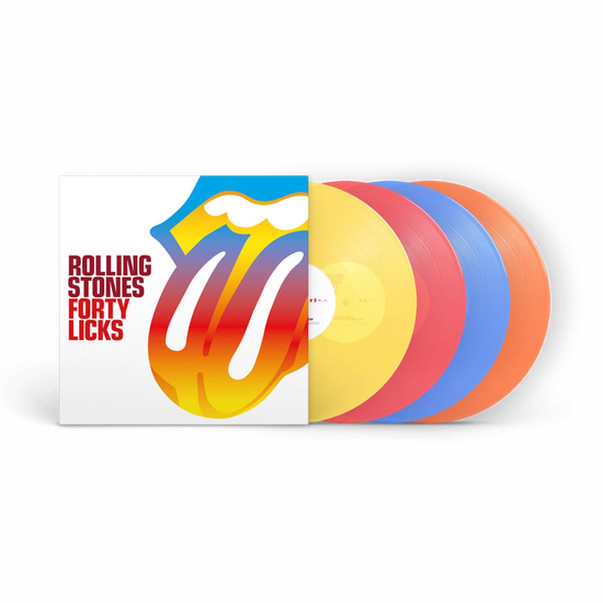 ROLLING STONES – FORTY LICKS: 4LP COLOURED VINYL (2026) – LP
