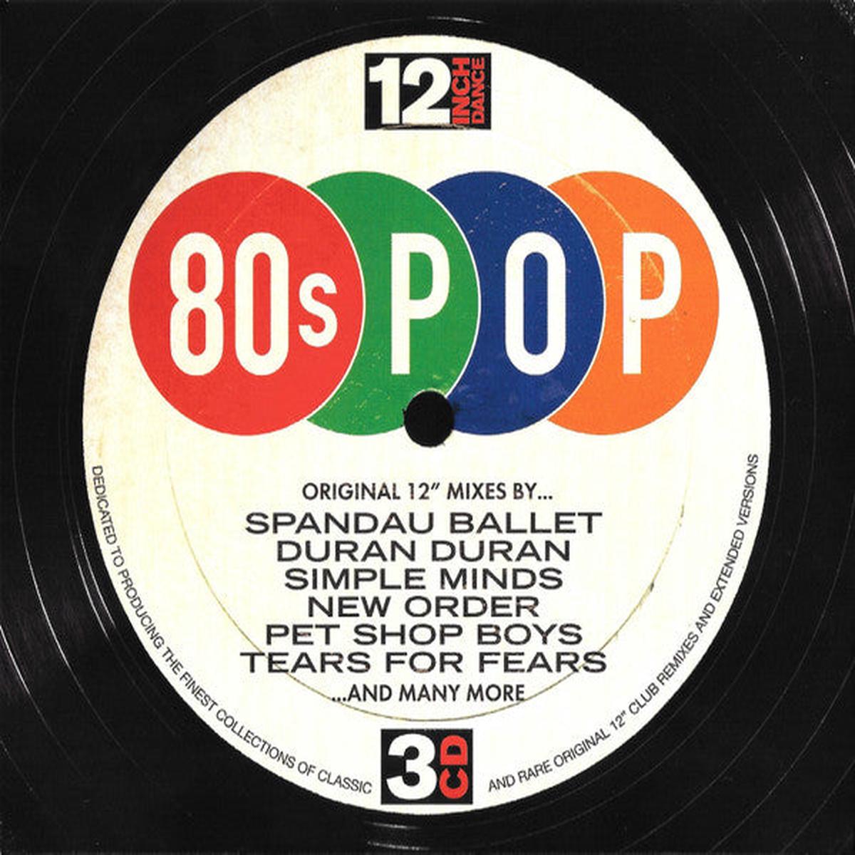 VARIOUS – 12 INCH DANCE : 80’S POP (3CD SET) – CD