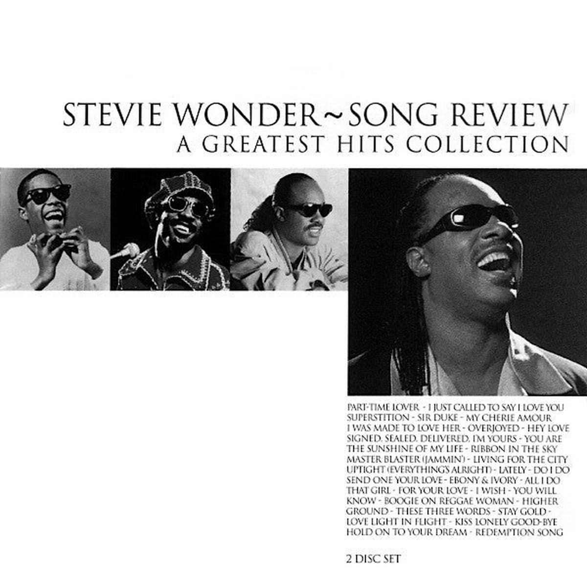 WONDER STEVIE – SONG REVIEW: A GREATEST HITS COLLECTION – CD