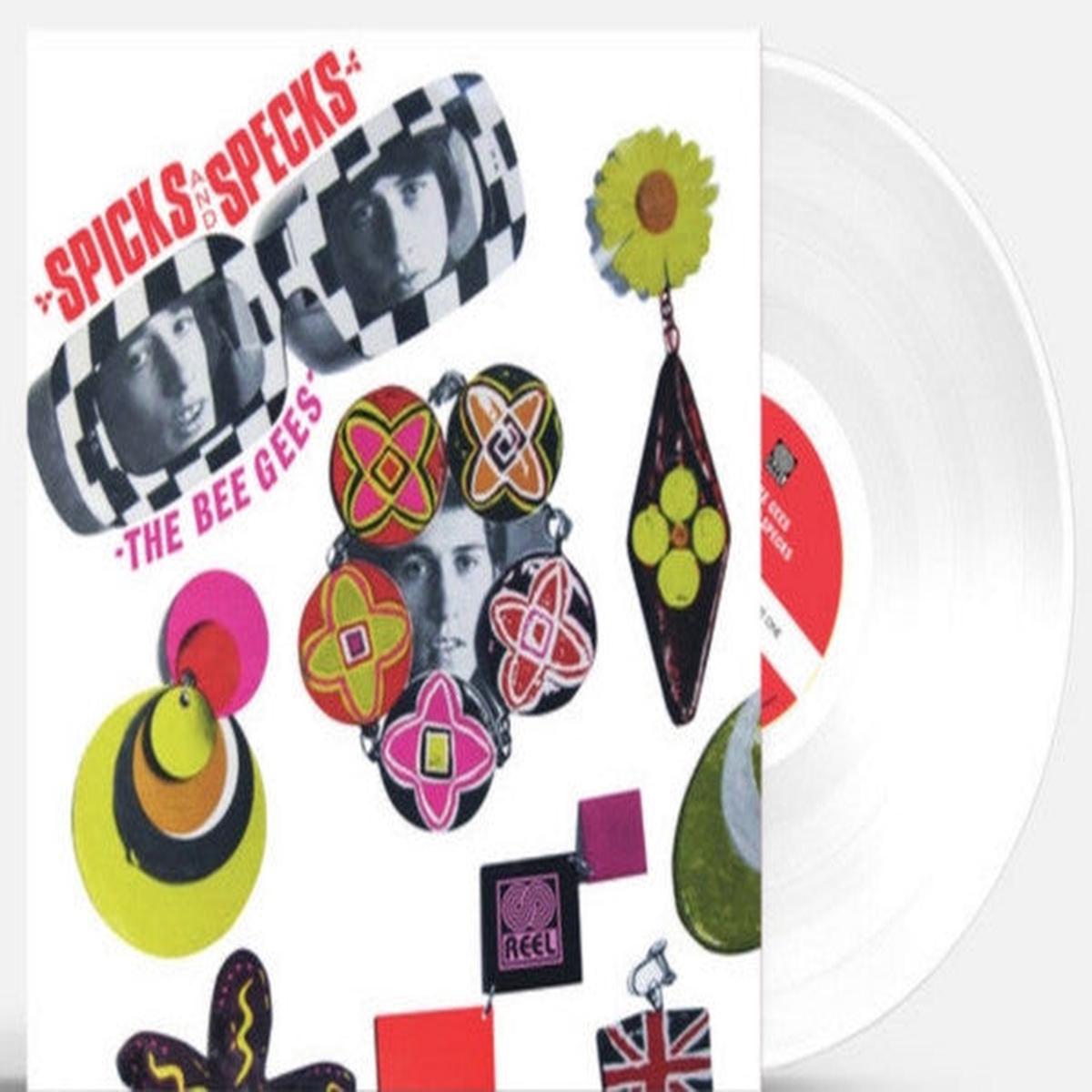 BEE GEES – SPICKS & SPECKS : WHITE VINYL (2022) – LP