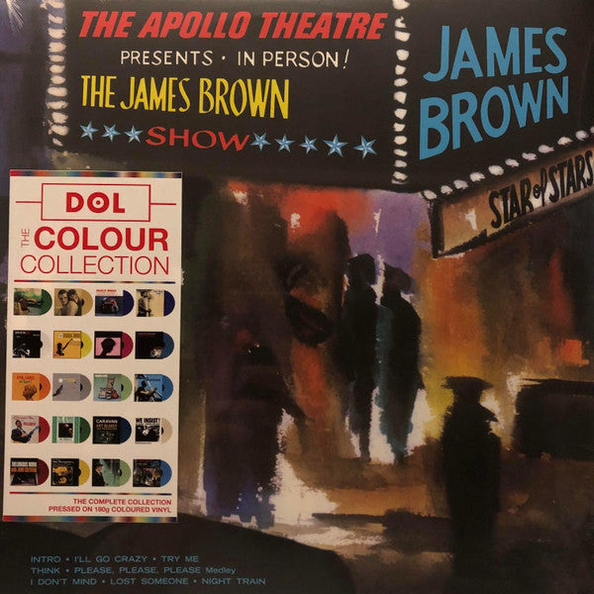 BROWN, JAMES – LIVE AT THE APOLLO (1962) : BLUE VINYL – LP