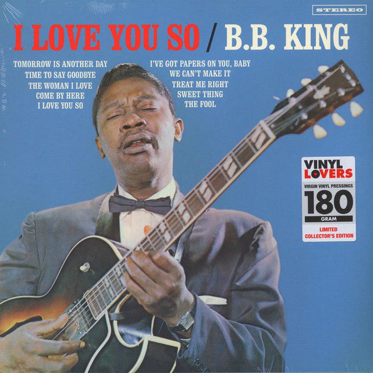 KING, B.B. – I LOVE YOU SO – LP