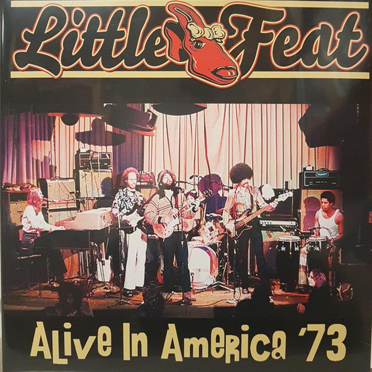 LITTLE FEAT – ALIVE IN AMERICA (1973) : 3LP RED VINYL – LP