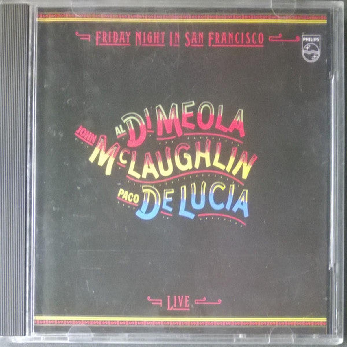 MCLAUGHLIN, JOHN /AL DIMEOLA /P. DELUCIA – FRIDAY NIGHT IN SAN FRANCISCO – CD
