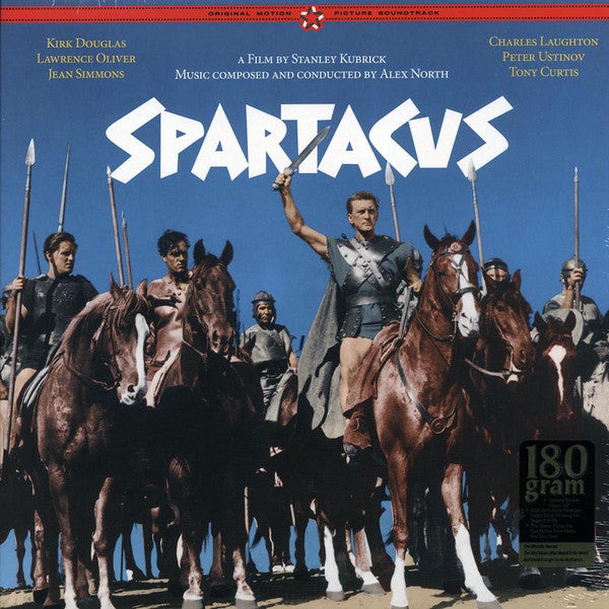 SPARTACUS (1961) – SOUNDTRACK : 180 GRAM – LP