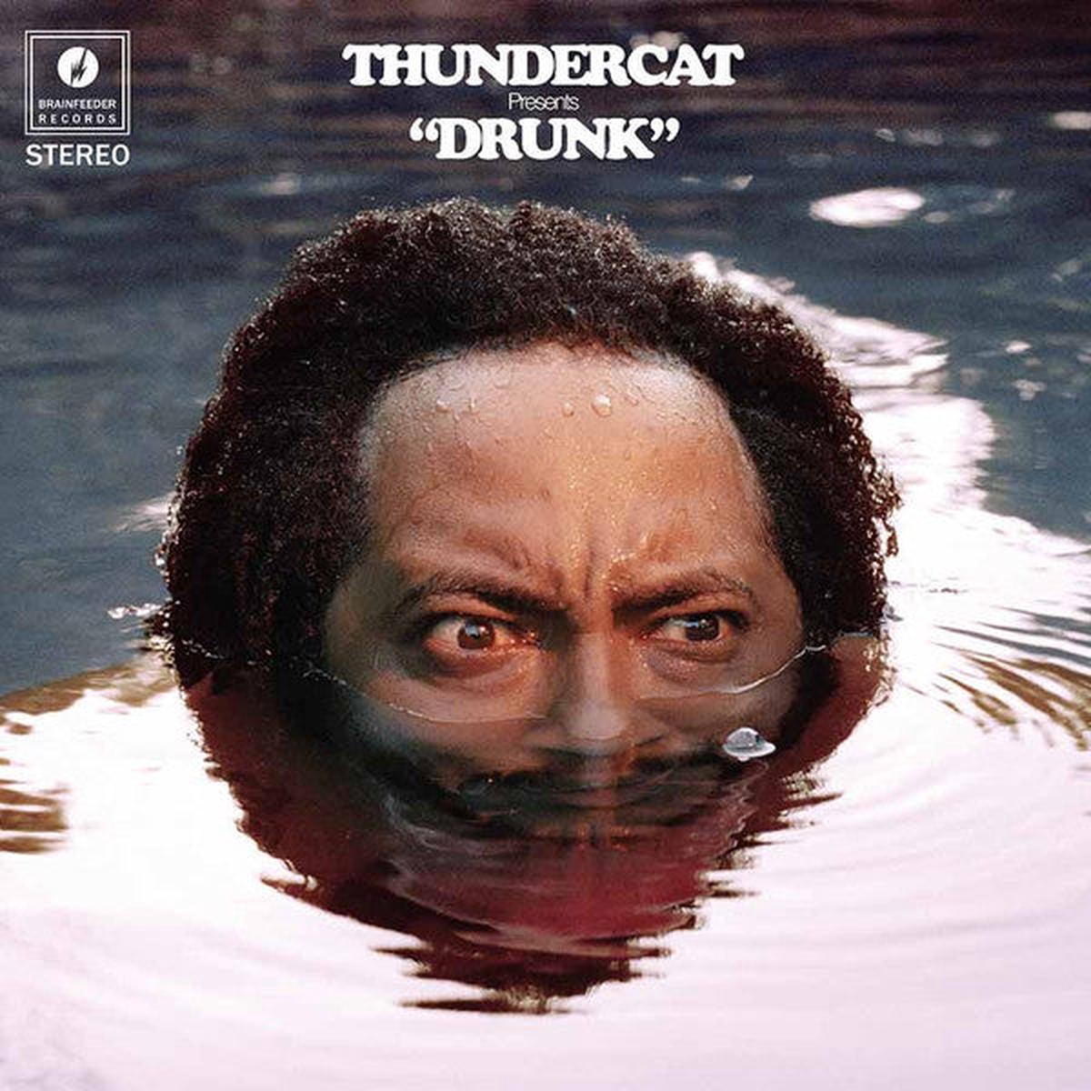 THUNDERCAT – DRUNK : 4 X RED VINYL 10″ SET + DOWNLOAD – LP