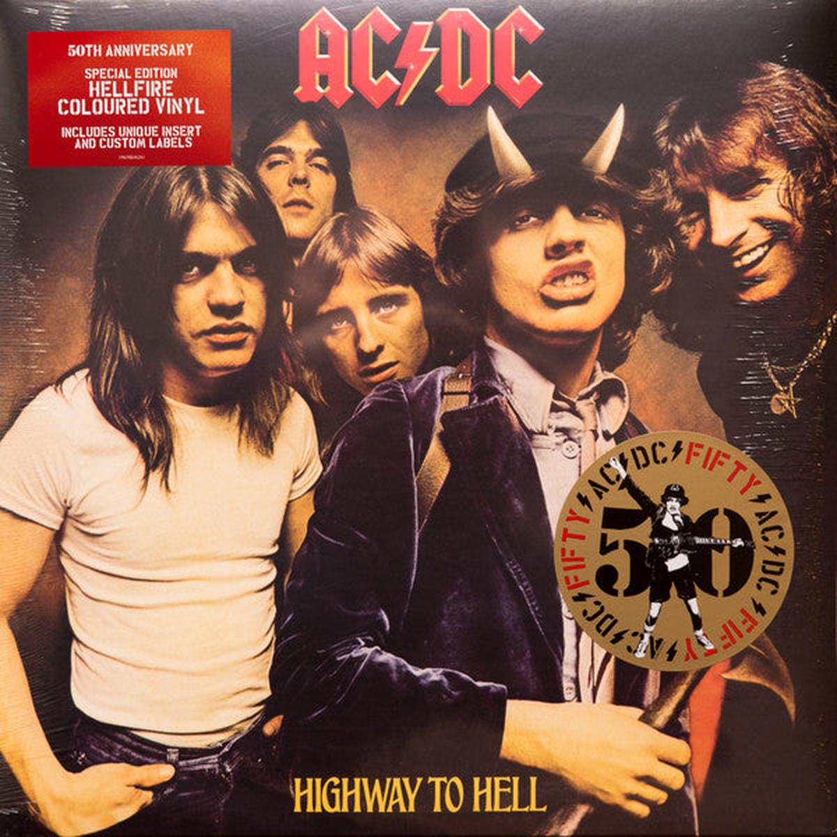 AC/DC – HIGHWAY TO HELL : ORANGE & RED VINYL – LP