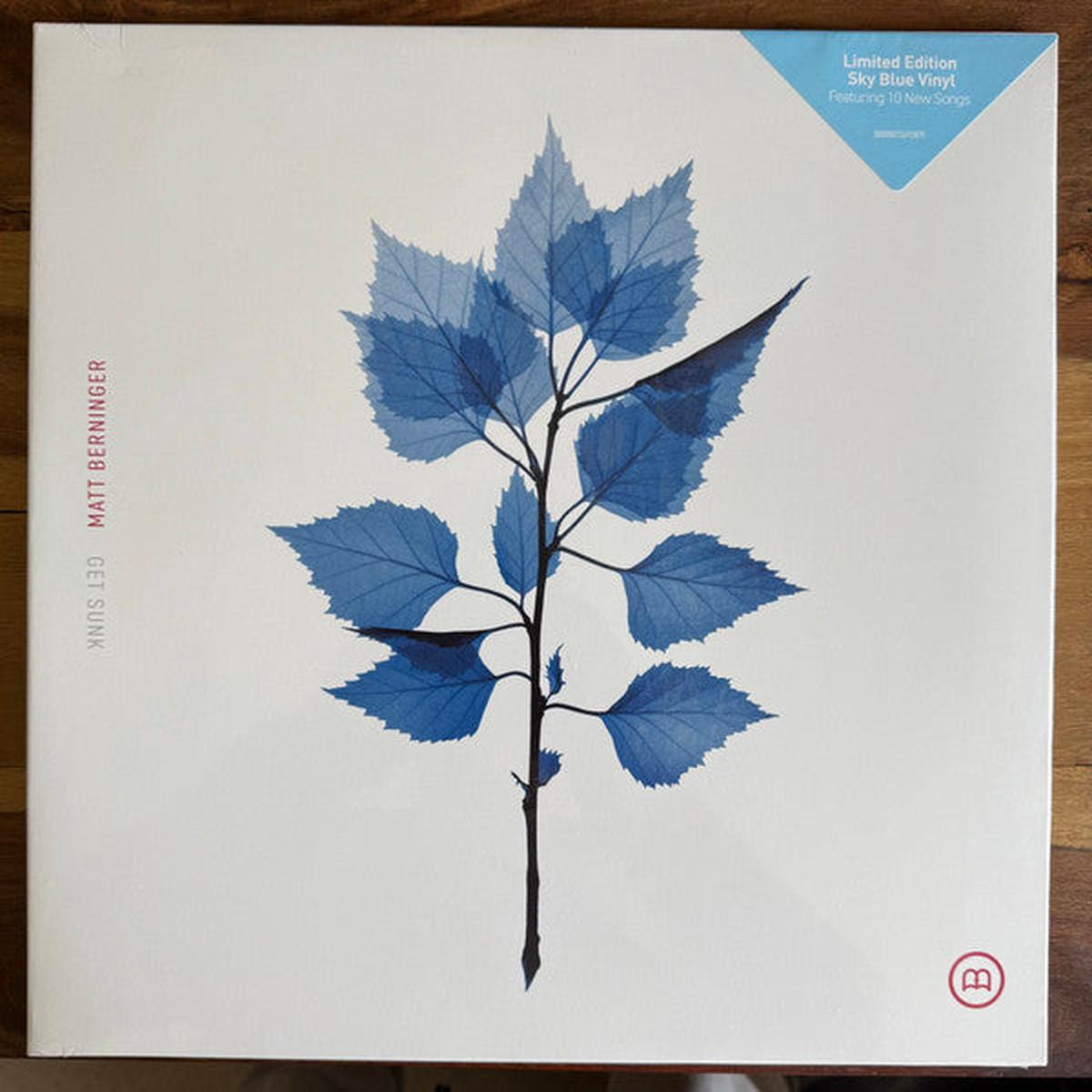 BERNINGER, MATT – GET SUNK : OPAQUE SKY BLUE VINYL – LP