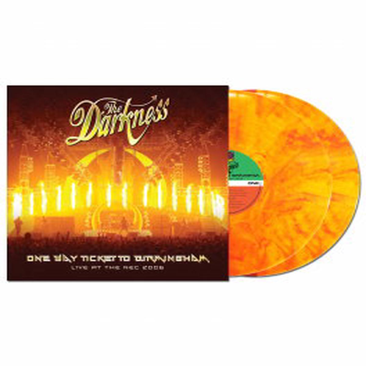 DARKNESS – ONE WAY TICKET TO BIRMINGHAM: 2LP COLOUR – LP