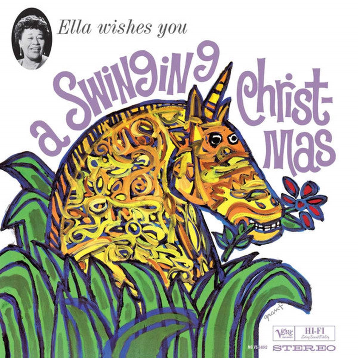 FITZGERALD, ELLA – ELLA WISHES YOU A SWINGING CHRISTMAS – LP