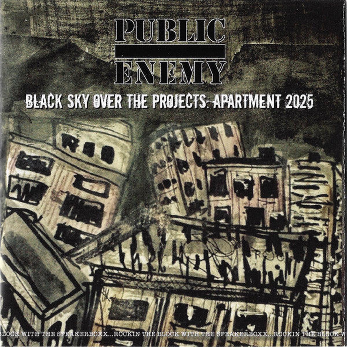 PUBLIC ENEMY – BLACK SKY OVER THE PROJECTS – CD