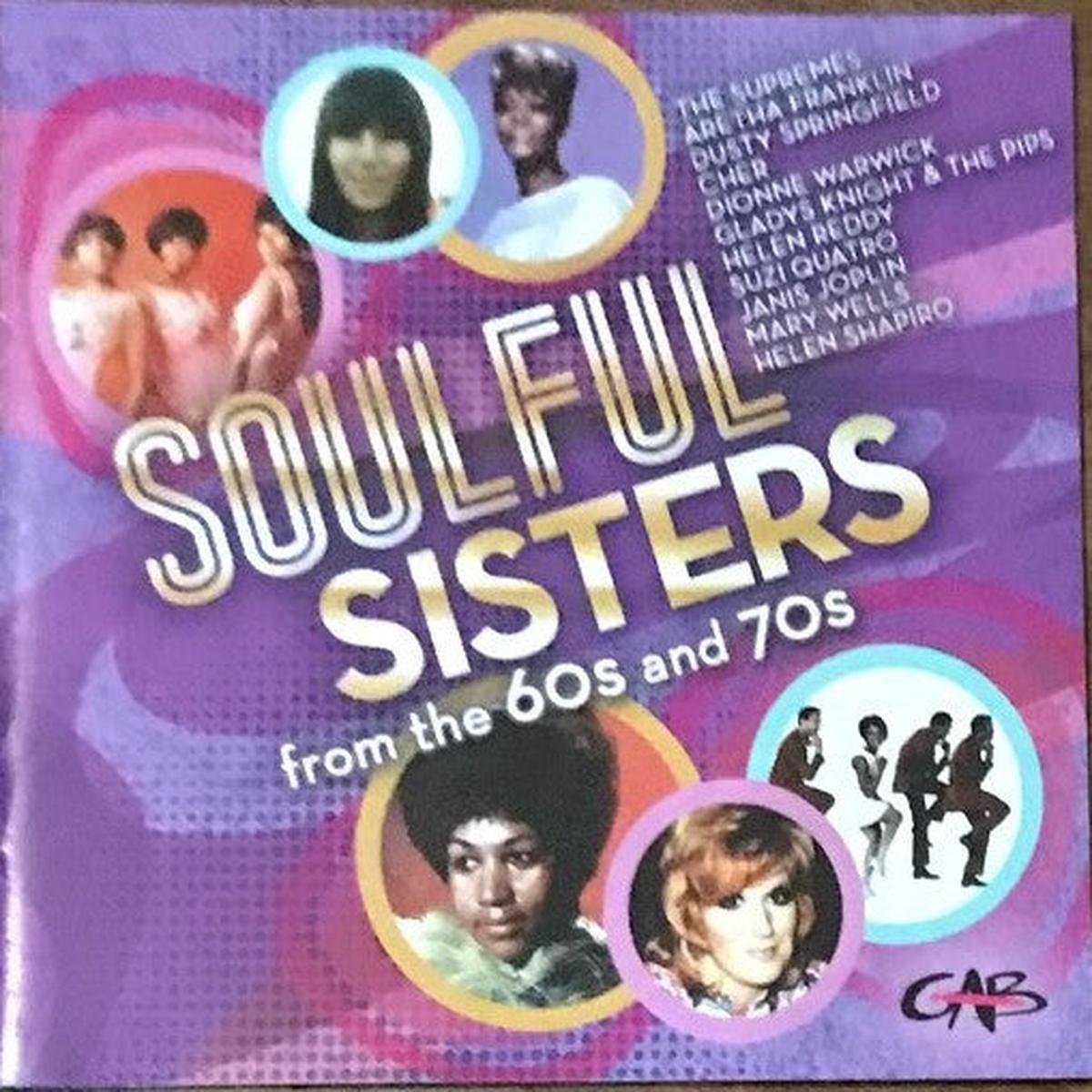VARIOUS – SOULFUL SISTERS FROM THE 60S & 70S : 2CD – CD
