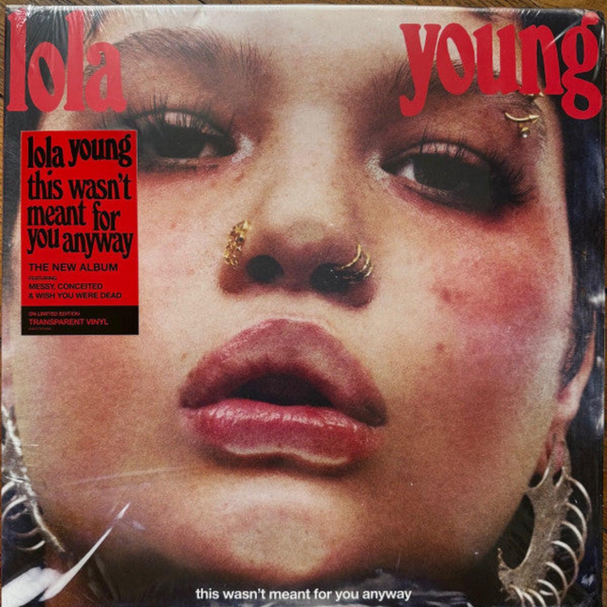 YOUNG, LOLA – THIS WASNT MEANT FOR YOU ANYWAY : CLEAR – LP