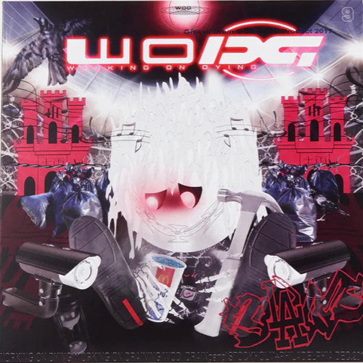 BLADEE – WORKING ON DYING : SILVER VINYL – LP