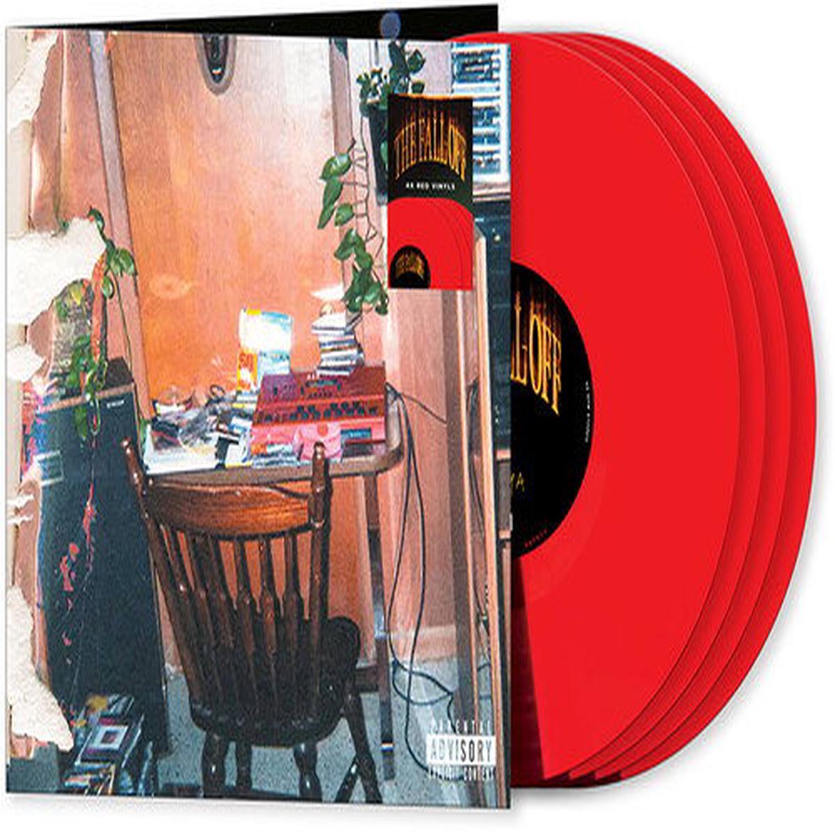 COLE, J – FALL-OFF : 4LP RED VINYL – LP