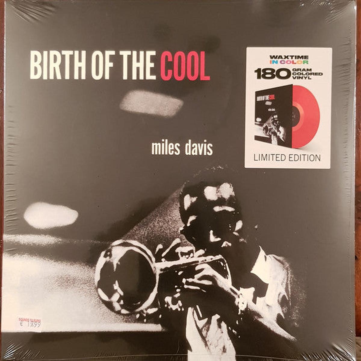 DAVIS, MILES – BIRTH OF THE COOL : RED COLOURED VINYL – LP