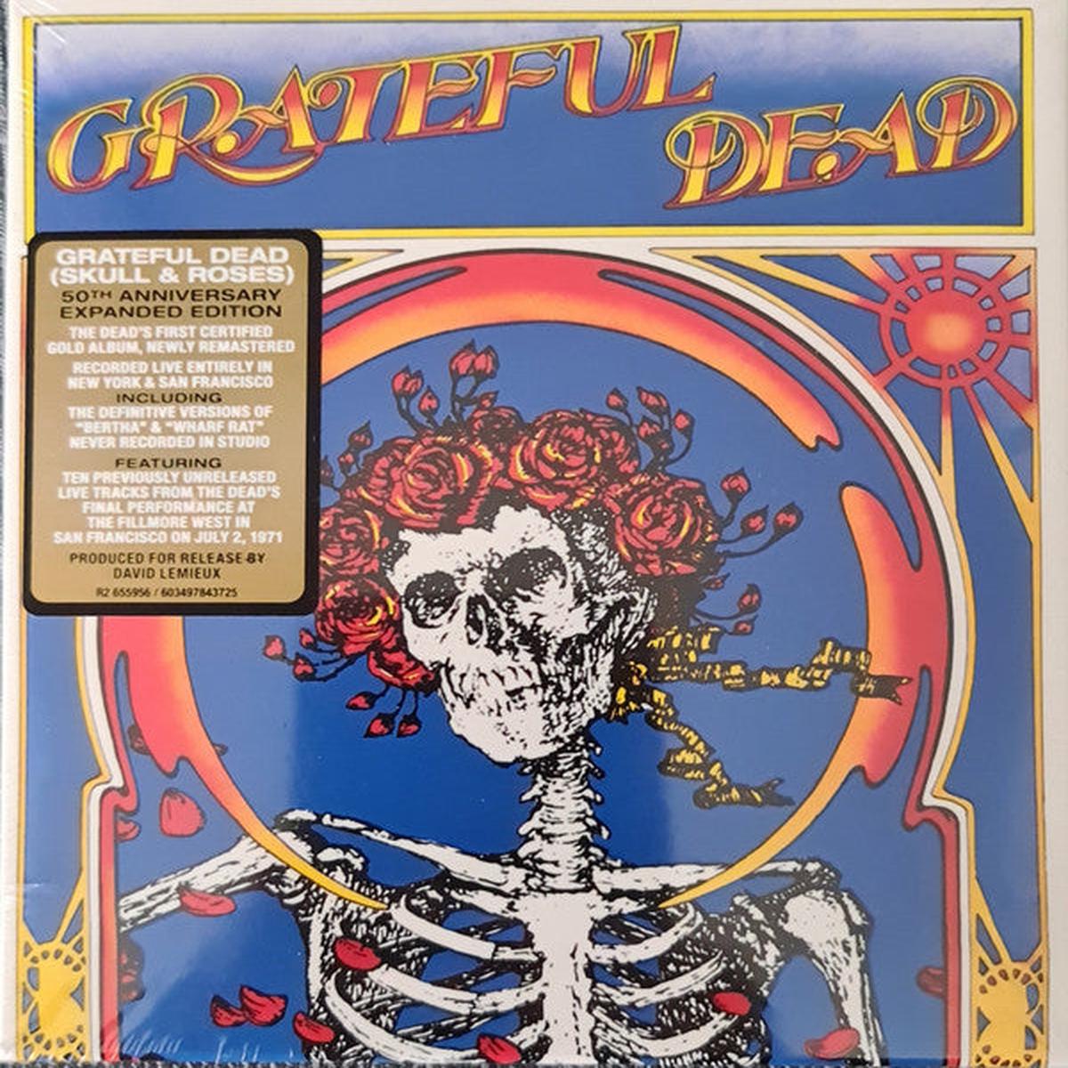 GRATEFUL DEAD – GRATEFUL DEAD (SKULL & ROSES) + 10 : 2CD – CD