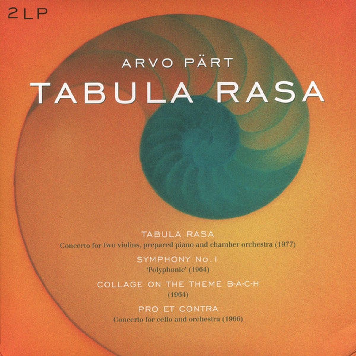 PART, ARVO – TABULA RASA / SYMPHONY 1 : 2LP SET – LP