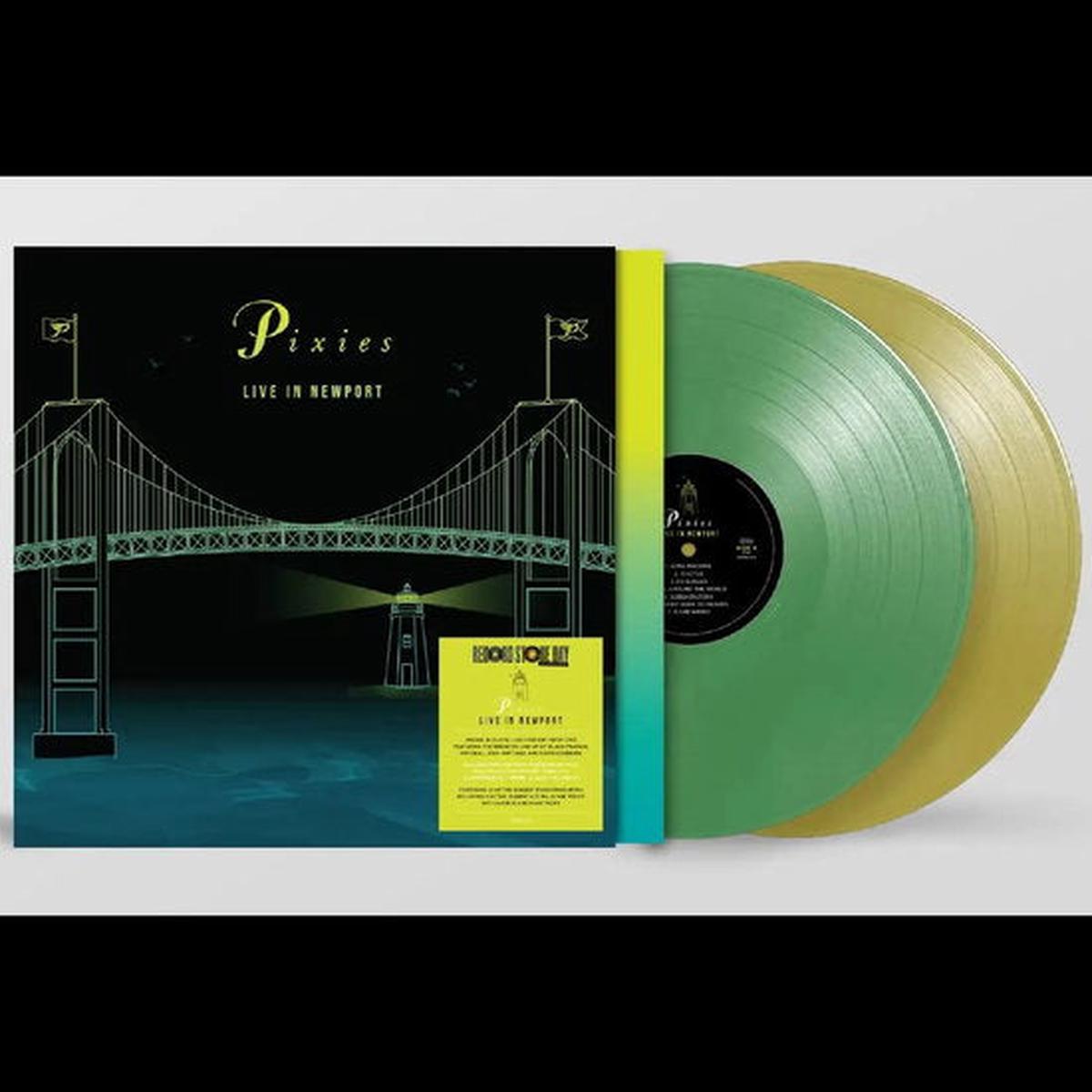 PIXIES – LIVE IN NEWPORT: GREEN / YELLOW VINYL – LP